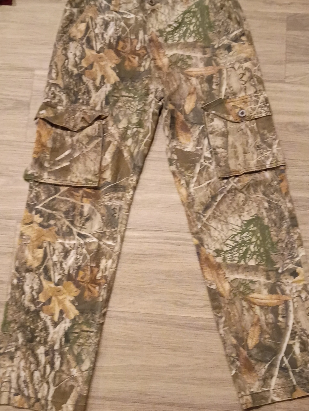 Realtree Camouflage Cargo Pants - Brown, Green, Tan